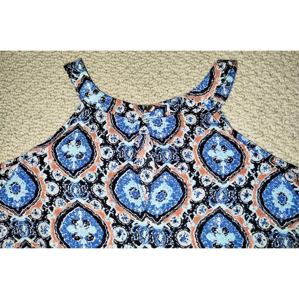 Women's Love Marks Cold-Shoulder Bell Sleeves Blouse Top Shirt (Sz L) - Picture 2 of 7
